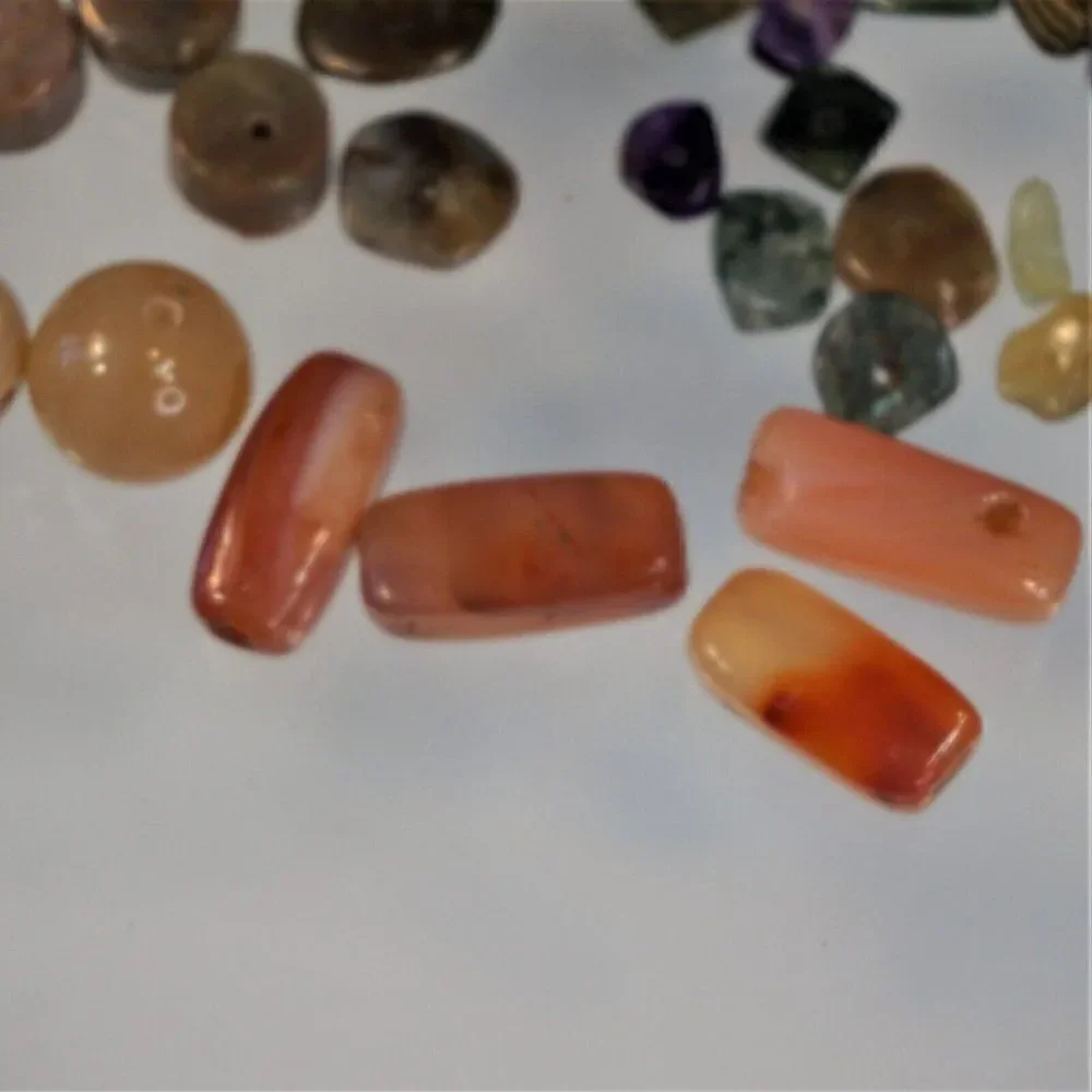 Craft Loose Beads Natural Polished Gemstones Various Shapes Sizes Colors